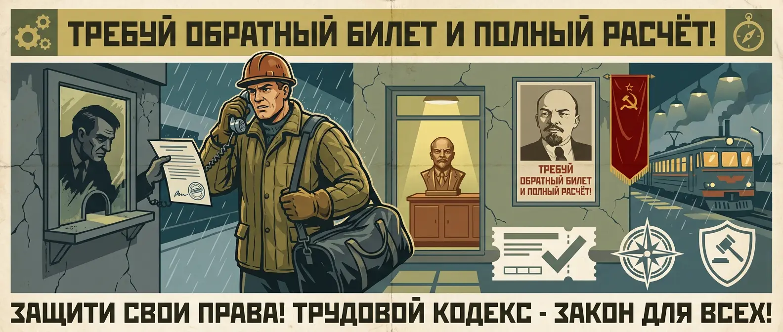 Вахтовая ловушка "Оплата дороги в конце сезона": как тебя превращают в бомжа за 3000 километров от дома